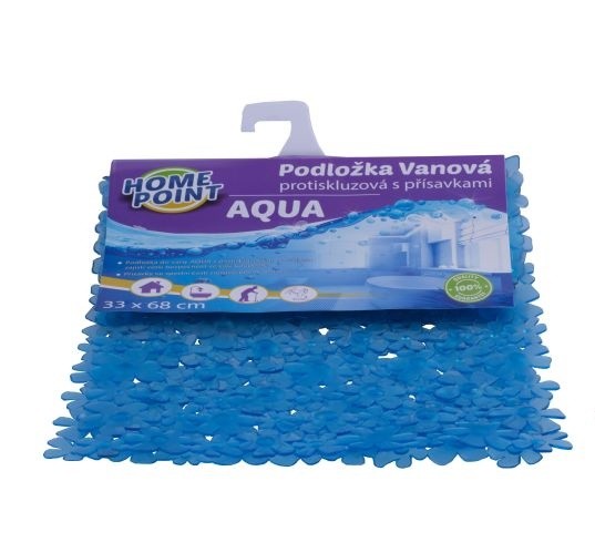 Podložka do vany Aqua 33x68 +žínka320004 - Drogerie Koupelna a WC Koupelnové závěsy, podložky
